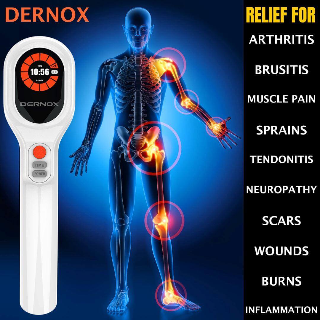 Handheld Home Use Arthritis Knee Back Pain Relief LLLT Cold Laser Therapy  Device
