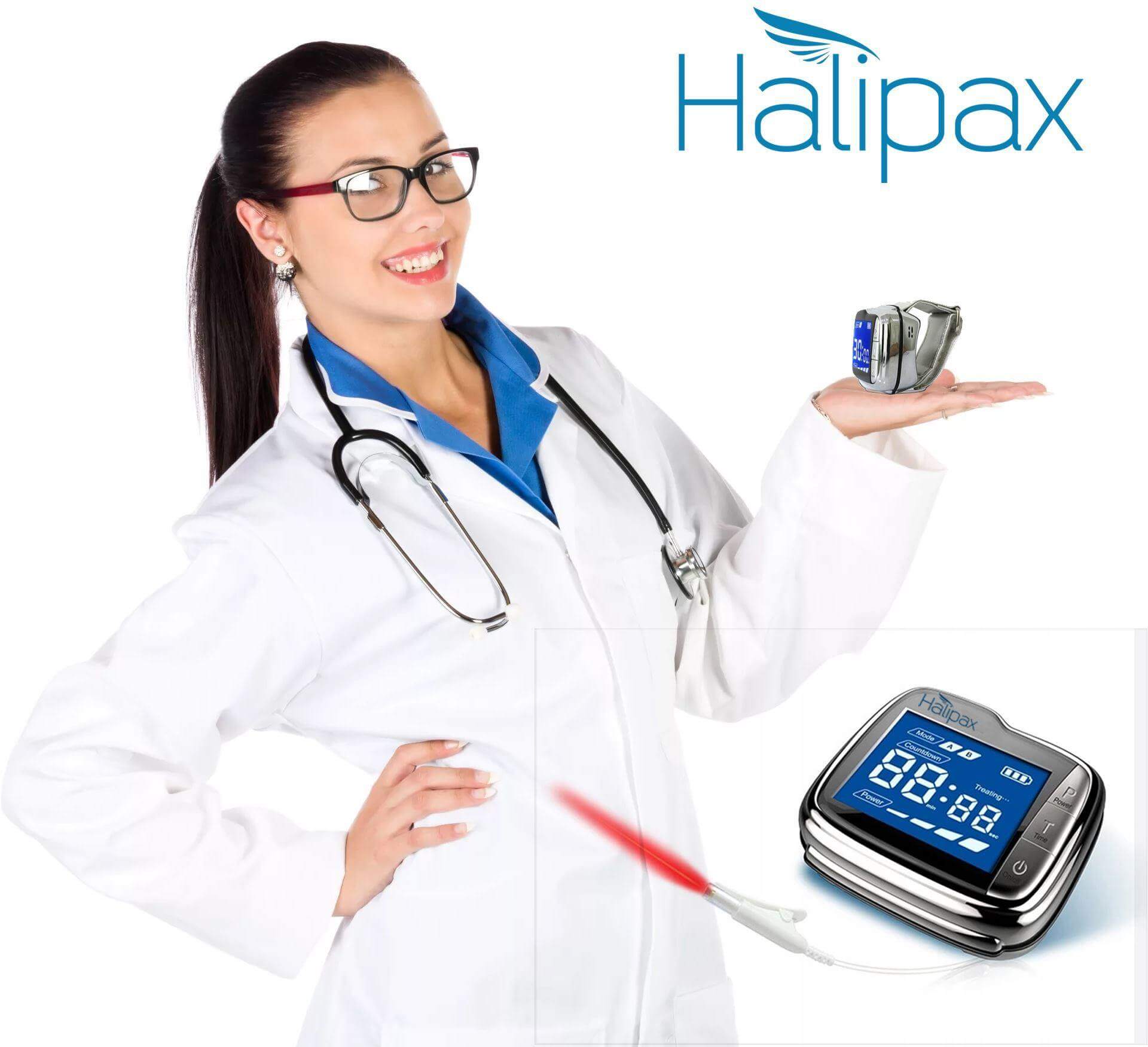 Halipax Integrative Medicine Cold Laser Therapy Watch - HALIPAX